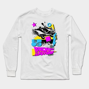 BACK TO THE FUTURE - Neon colors Long Sleeve T-Shirt